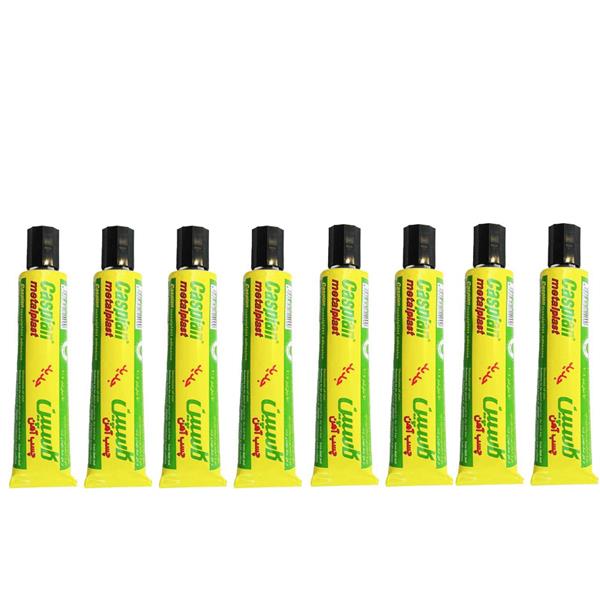 چسب کاسپین مدل Metalist حجم 50 میلی لیتر بسته 8 عددی